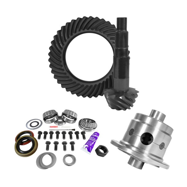 USA ZGK2178 11.25 INCH DANA 80 3.54 REAR RING AND PINION INSTALL KIT 35 SPLINE POSITRACTION 4.375 INCH BRG USA STANDARD