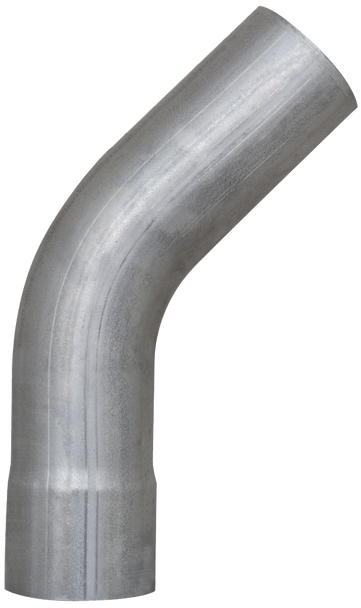 DIAMOND EYE 524520 EXHAUST PIPE ELBOW 45 DEGREE 4 INCH ALUMINIZED PERFORMANCE EXHAUST ELBOW