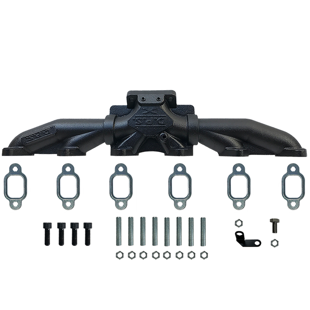 DPS MAN0127 EXHAUST MANIFOLD T3 FOR 1988-1998 DODGE CUMMINS 12V  5.9L  3-PIECE