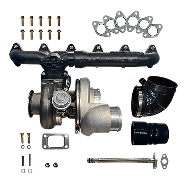 DPS SGT0242 6.7 3G SWAP S366/73/VGT BB WITH EXH. BRAKE T3, 4.0" EXH OUTLET 2007.5-2018
