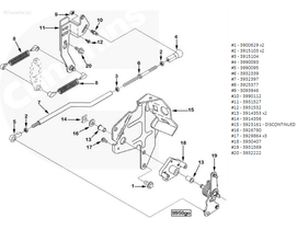 CUMMINS THROTTLE LINKAGE PARTS AND PIECES