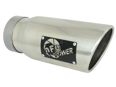aFe 5in In x 6in Out SS Intercooled Clamp-On Exhaust Tip | MACH Force-Xp (49T50601-P161)