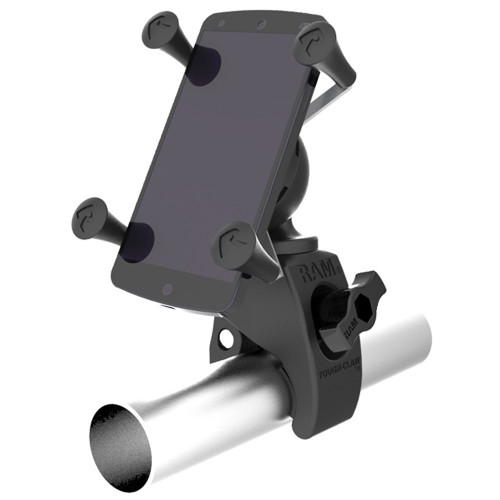 RAM Mount Tough-Claw Mount w\/Universal X-Grip Phone Holder [RAM-HOL-UN7-400U]