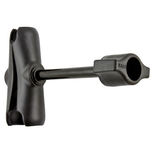 RAM Mount Double Socket Arm w\/Retention Knob f\/B Size 1" Balls [RAM-B-201-ALA1-KRU]