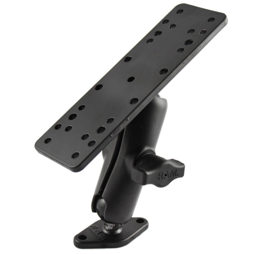 RAM Mount 1" Ball Mount w\/6.25" X 2" Rectangle Base  Diamond Base [RAM-B-111-238U]