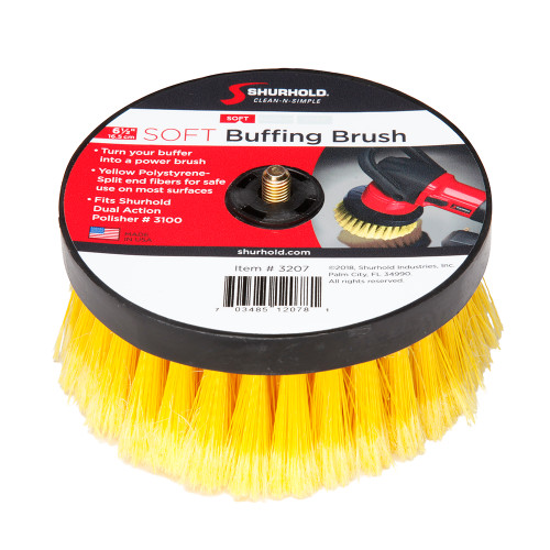 Shurhold 6-1\/2" Soft Brush f\/Dual Action Polisher [3207]