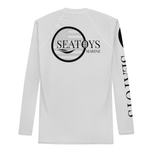 Men's Circle Logo Back/Sleeve Rash Guard Long Sleeve