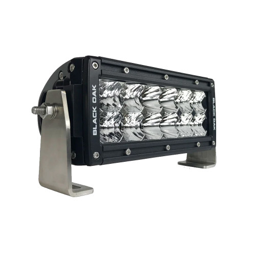 Black Oak Pro Series Double Row Combo 6" Light Bar - Black [6C-D5OS]