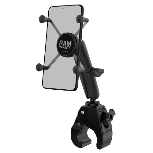 RAM Mount RAM X-Grip Large Phone Mount w\/Tough-Claw Medium Clamp Base - Long [RAM-B-404-C-UN10U]
