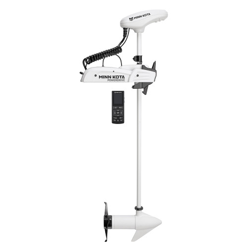 Minn Kota Riptide PowerDrive 55\/MR Trolling Motor, 12V, 55lb Thrust, 54" Shaft, Micro Remote [1363541]