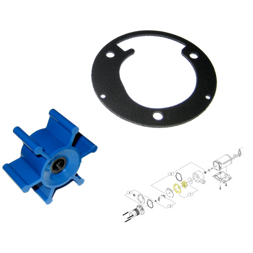 Shurflo by Pentair Macerator Impeller Kit f\/3200 Series - Includes Gasket [94-571-00]