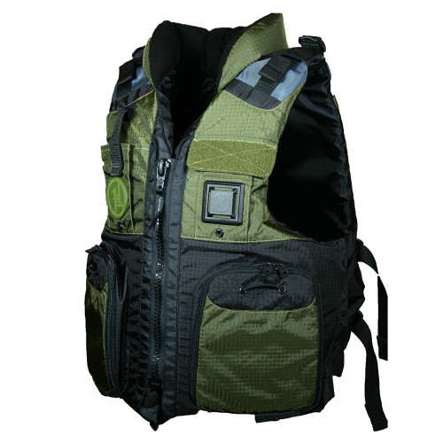 First Watch AV-800 Pro 4-Pocket Vest (USCG Type III) - Green\/Black - S\/M [AV-800-GN-S\/M]
