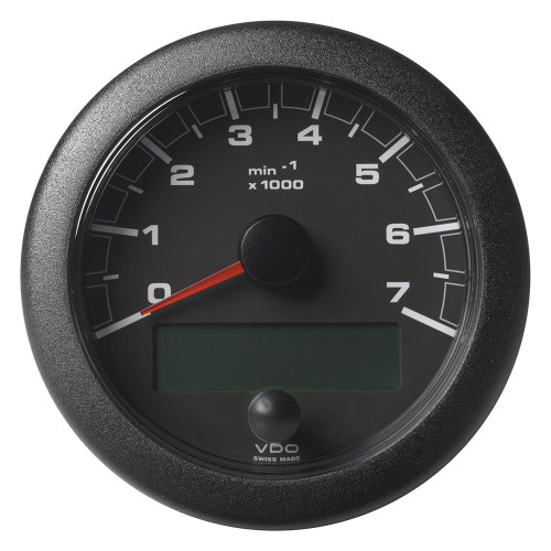 Veratron 3-3\/8" (85MM) OceanLink NMEA 2000 Tachometer - 7000 RPM - Black Dial  Bezel [A2C1065810001]