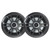 FUSION EL-FL651SPG EL Series Full Range Shallow Mount Marine Grey Speakers - 6.5" w\/ LED Lights [010-02080-20]