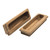 Whitecap Teak Large Rectangular Drawer Pull - 4-1\/2"L - 2 Pack [60142-A]