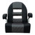 Springfield Console Helm Flip-Up - Black-Grey [1042035-BLK]