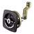 Perko Black Flush Lock - 2.5" x 2.5" w\/Offset Cam Bar  Flexible Polymer Strike [0931DP1BLK]