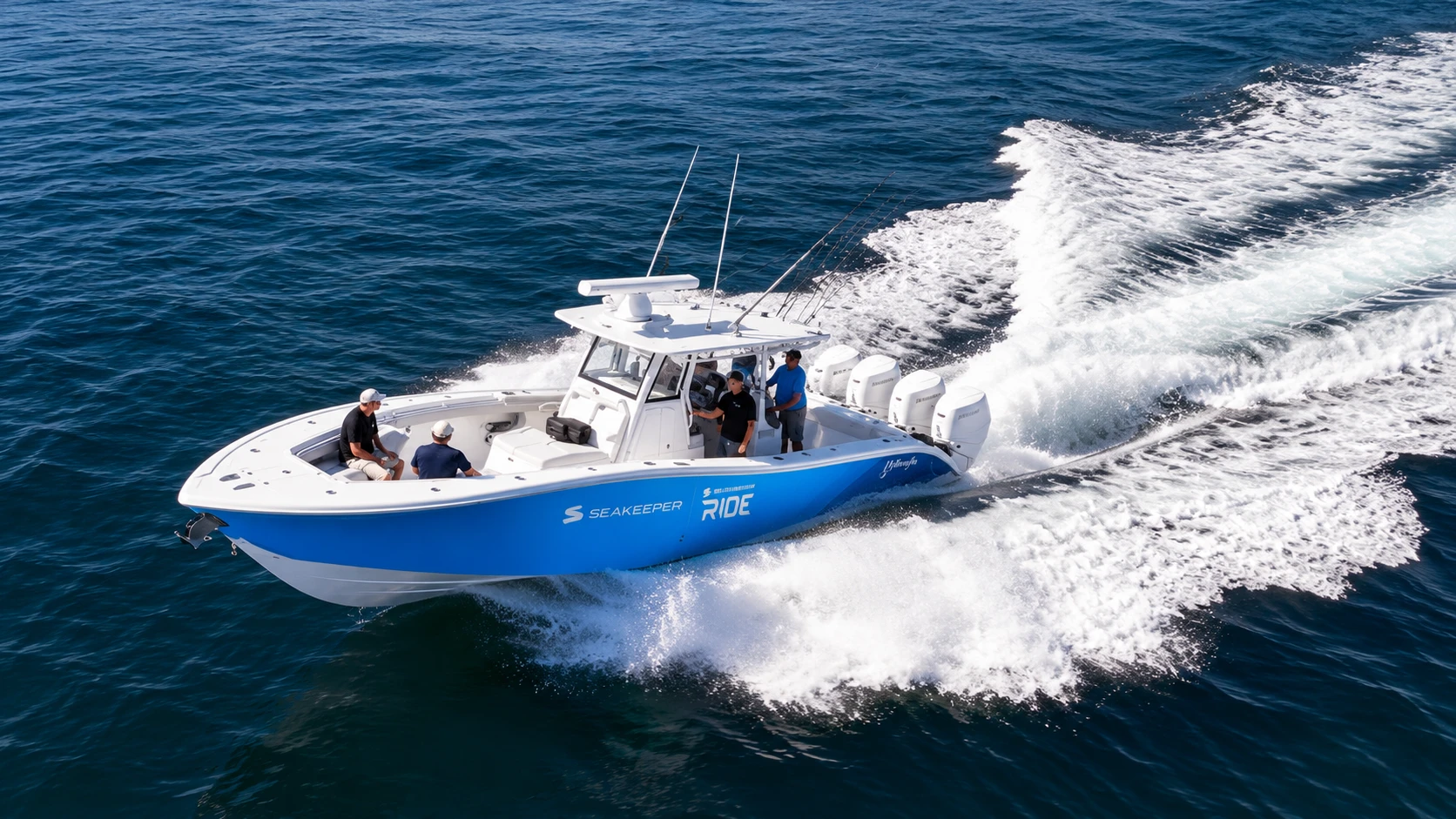 Seakeeper Ride sea trial on Cape Cod by Seatoys Marine
