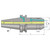 BT40 40mm Mandrin porte Fraise avec lubrification frontale