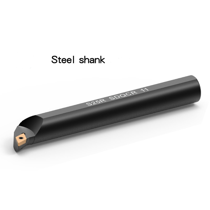 S20S SDQCR/L 11 - 20mm DCMT 11 Acier sans trou d’huile