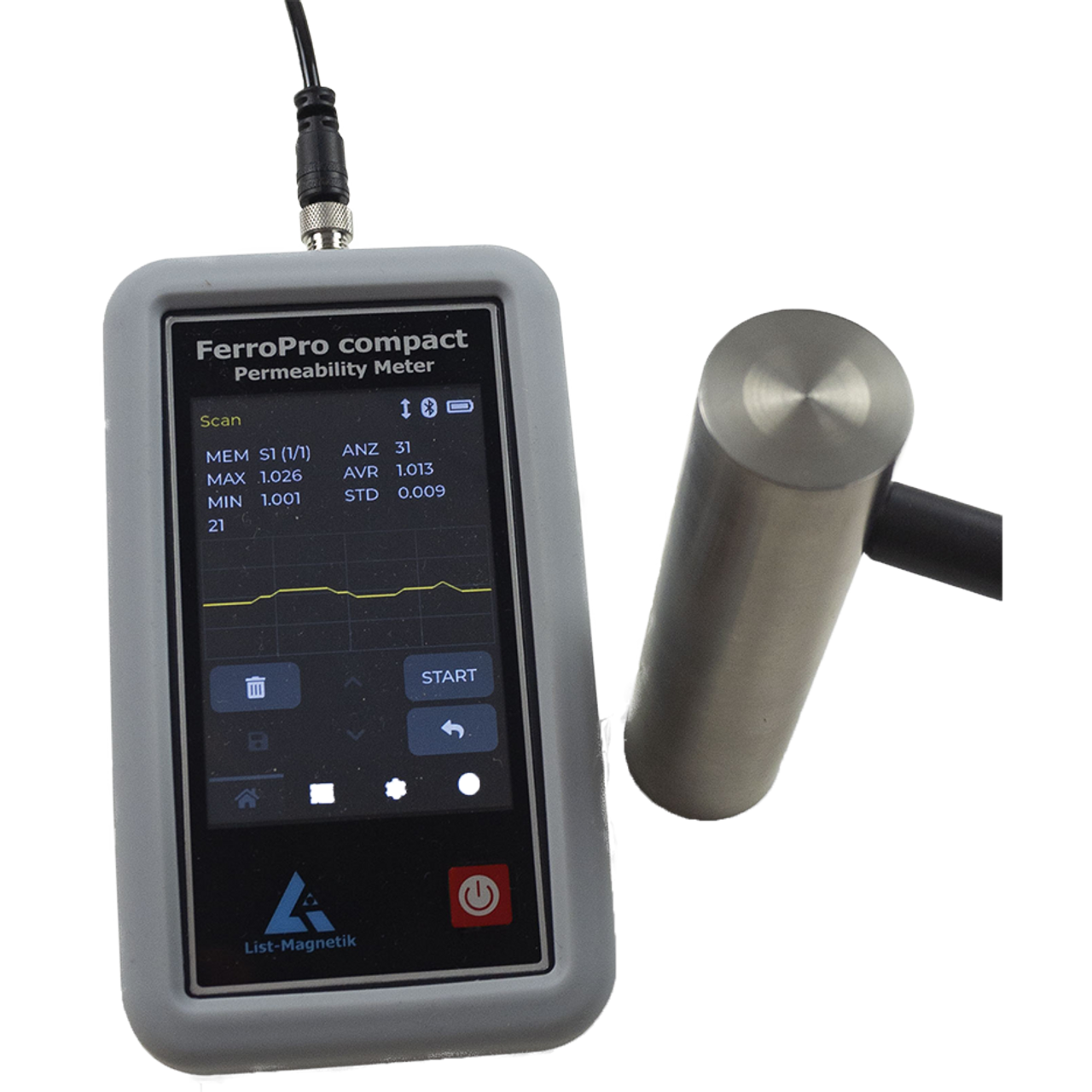 List-Magnetik FerroPro Compact Permeability Meter