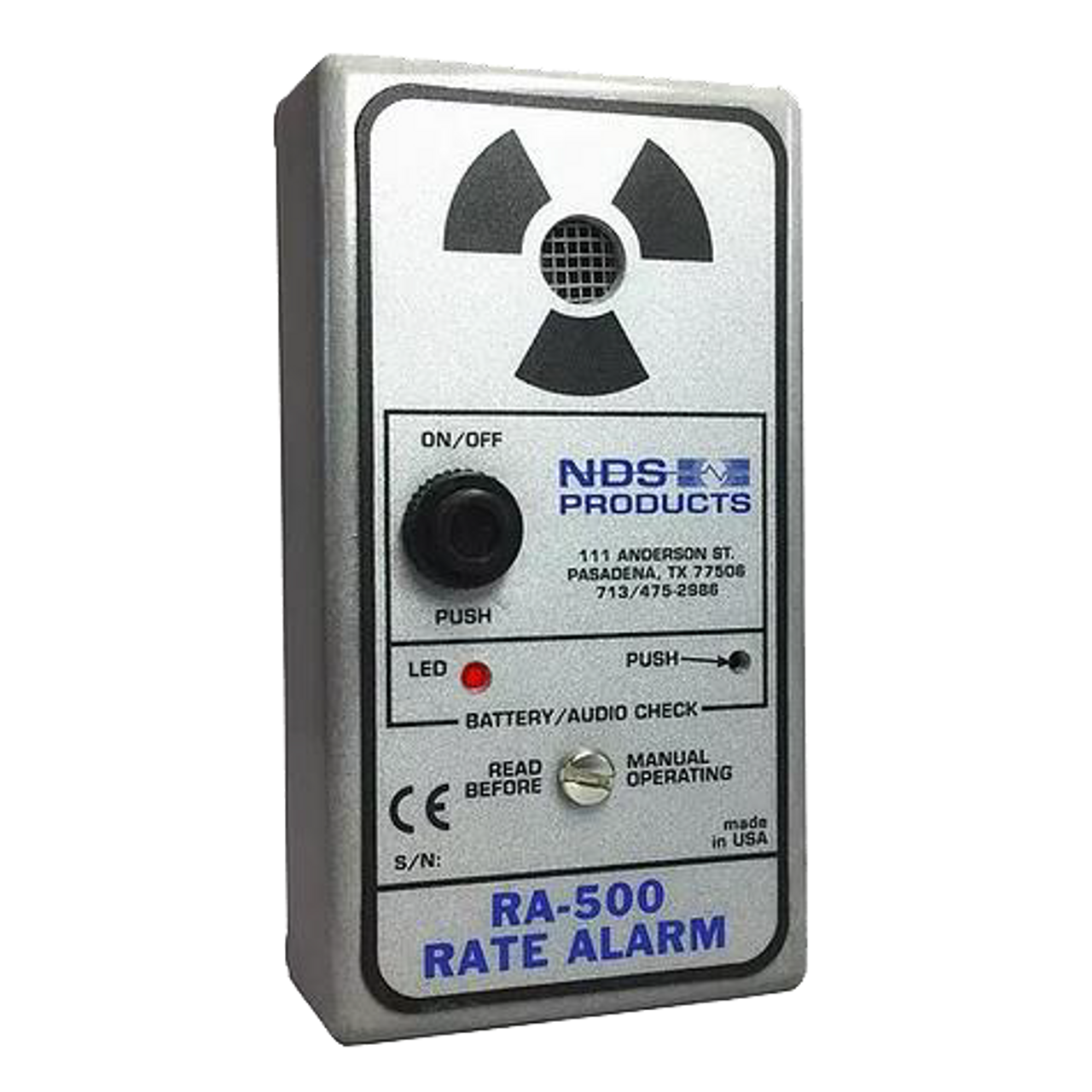 NDS Products RA-500 Personal Rate Alarm