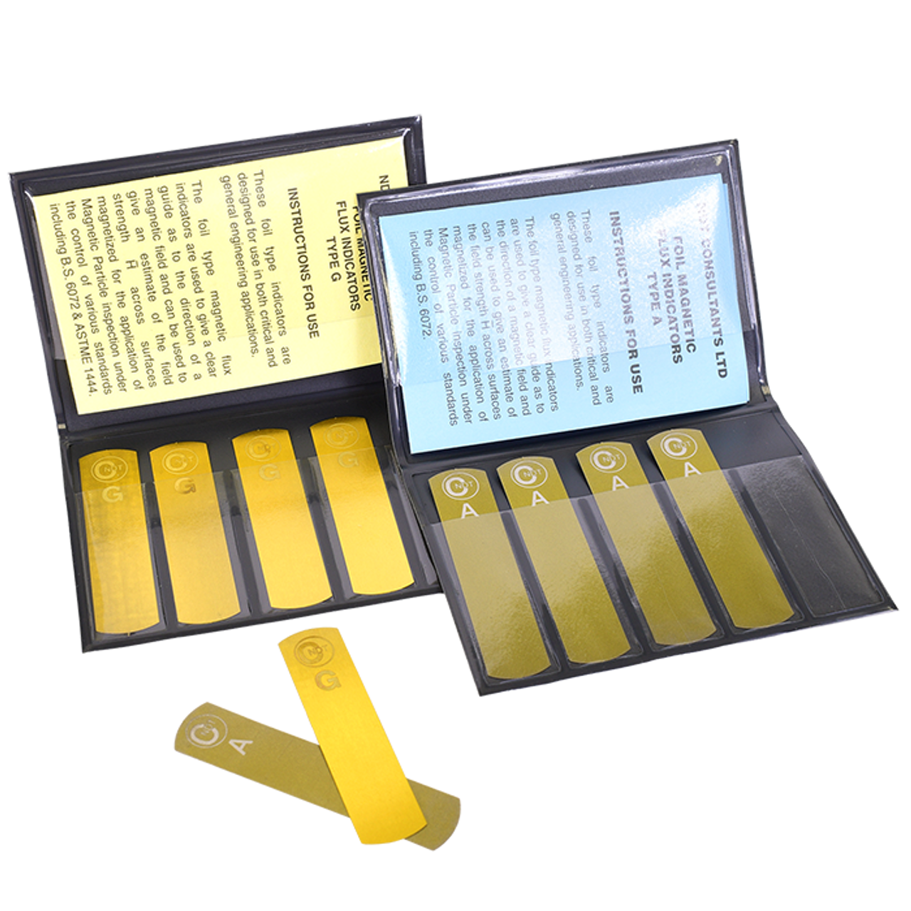 NDT Castrol Strips - Field Flux Strips