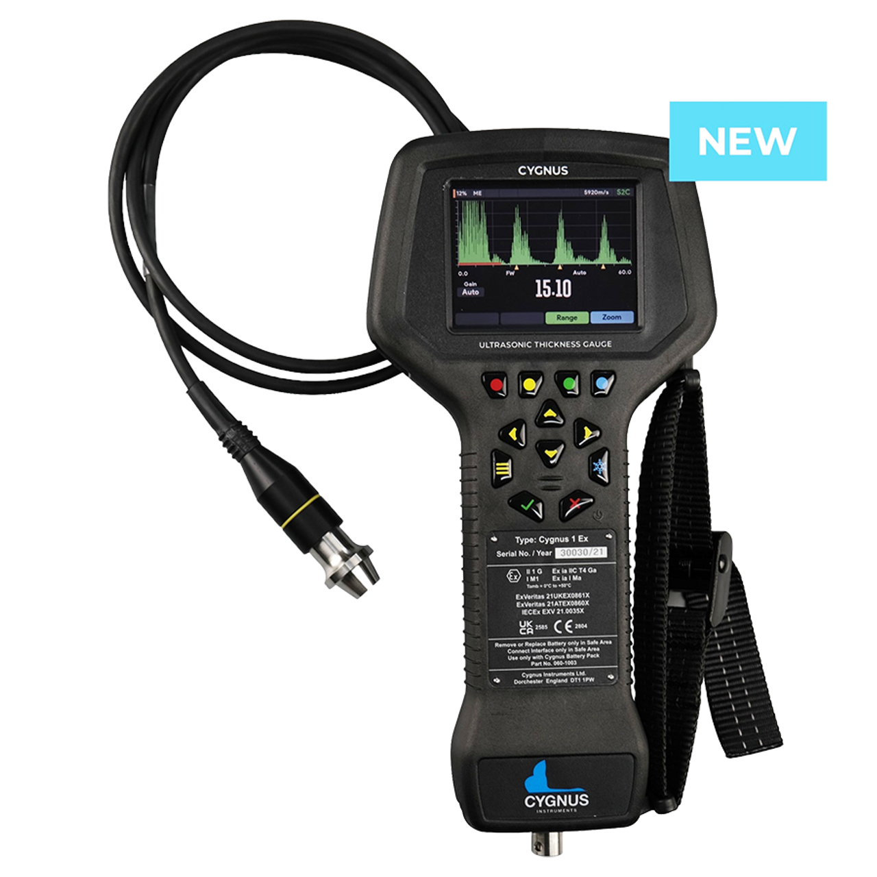 Cygnus 1 Ex Advanced Ultrasonic Thickness Gauge