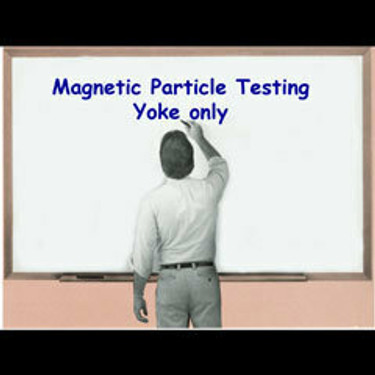 NDT Magnetic Particle Testing - Yoke Only