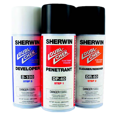 Sherwin Dubl-Chek Penetrant Kits