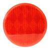 3" Round Stick-On Reflector - Red