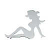 Western Cowgirl With Boots Cut Out 4"X 5 - 3/4" - Face Left-Grand General-90013
