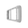 Dual Rectangular Headlight Bezel For Peterbilt, Kenworth & Freightliner - Chrome-Grand General-87591