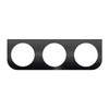 Black Painted Steel Light Bracket Only - 3 Holes-Grand General-89229