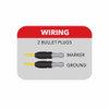 Marker M1 Style Clear Amber LED (10 Diodes)-Trux-TLED-G4XCA