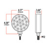 Super Diode Double Faced Combo Clear LED (38 Diodes)-Trux-TLED-DFCC3