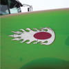 Peterbilt Universal Hood Emblem Accent - Flame Accent-Trux-TP-1614