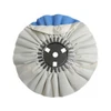 8 Inch White And Blue Super Shine Wheel-Zephyr-AWW58-8SS