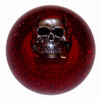 Red Glitter Skull Shift Knob-Twisted Shifterz-EM-H7157-GLTR-RED