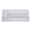 1987-1995 Peterbilt Stainless A/C Control Plate-United Pacific-47989