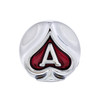 Chrome Ace Of Spades Air Valve Knob-United Pacific-23699