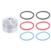 Peterbilt Deluxe Signature A/C Control Knob - Clear Diamond-United Pacific-41166