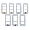 Rocker Switch Cover w/ 3 Openings w/ Indented For Freightliner (3 Pack)