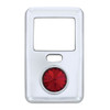 Volvo Switch Cover w/ Red Diamond