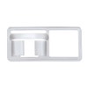 Chrome Toggle Switch Trim For Freightliner - Old Style