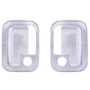 Chrome Door Handle Trim Cover Set for 2005+ PB & Kenworth - Pair (Driver & Passenger)