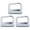 Chrome Rocker Switch Cover For Peterbilt - Air Suspension