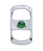 Rocker Switch Trim For Peterbilt/ Kenworth w/ Clear Diamond (Card of 3)