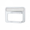 Peterbilt Chrome Rocker Switch Cover w/ Stainless Plaque - Axle Differential