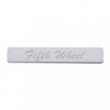 Peterbilt Chrome Rocker Switch Cover w/ Stainless Plaque - Fifth Wheel
